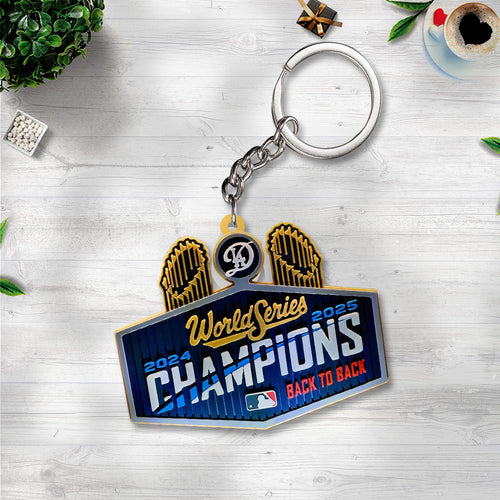 Los Angeles Dodgers 2025 Custom Shape 2-sided Keychain – NGHIAVT5766
