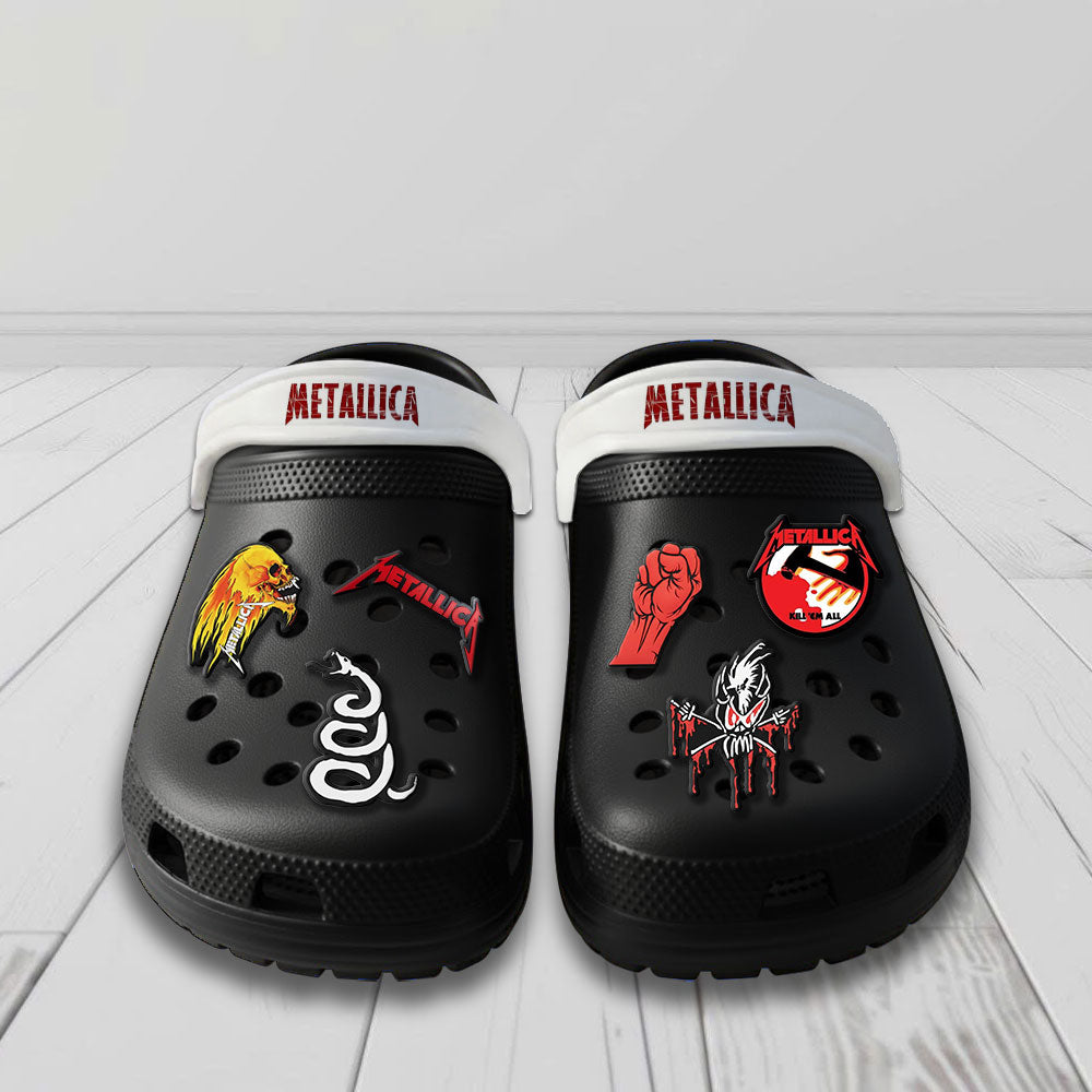 Metallica Custom Clogs – NGHIAVT5774