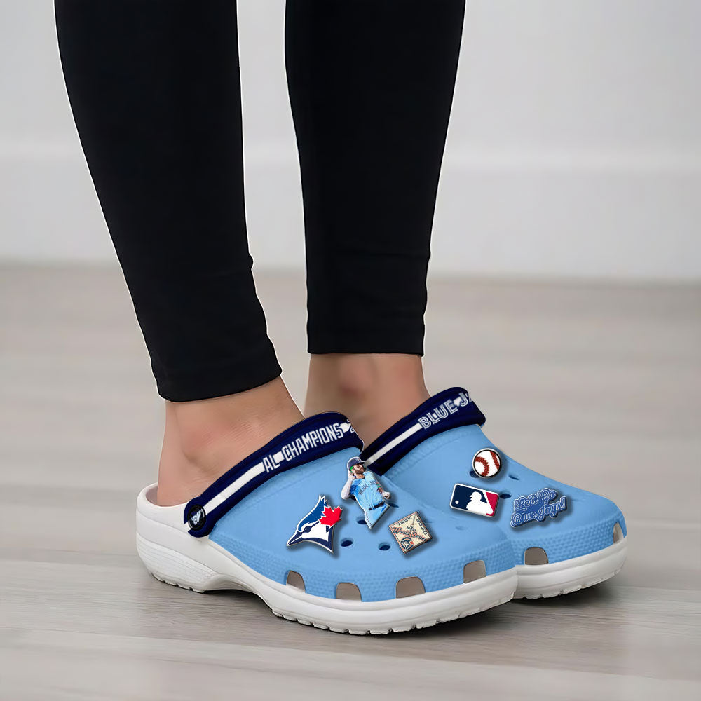 Toronto Blue Jays 2025 Custom Clogs – NGHIAVT5803