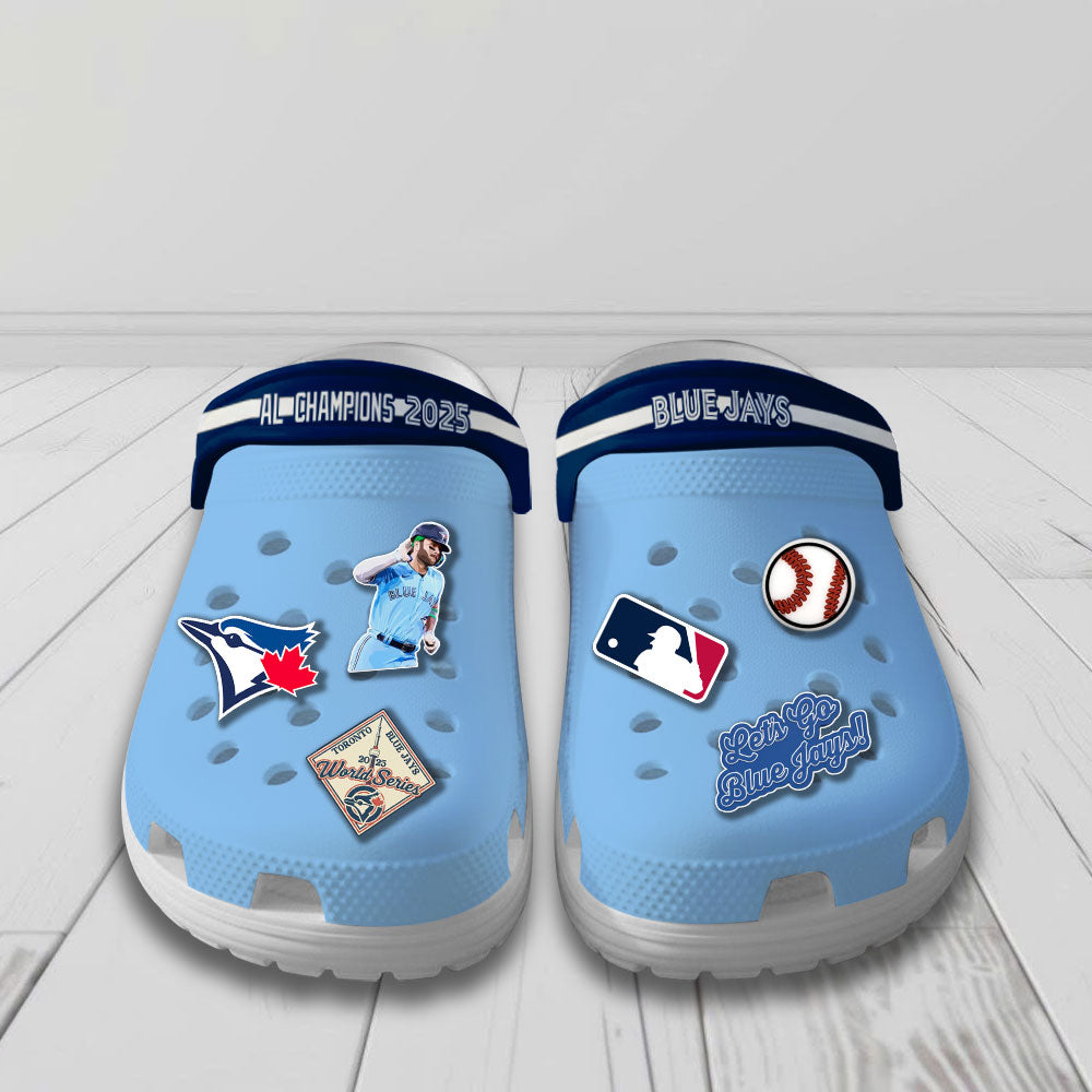 Toronto Blue Jays 2025 Custom Clogs – NGHIAVT5803