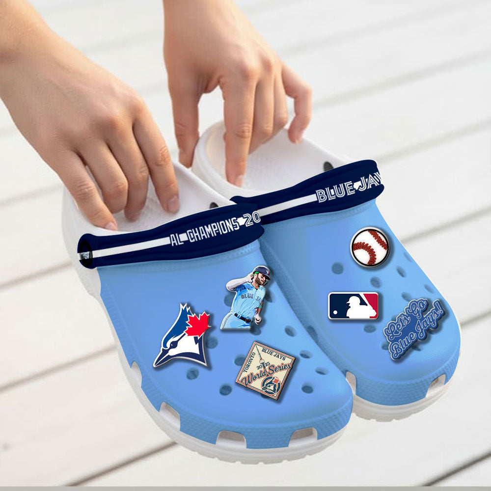 Toronto Blue Jays 2025 Custom Clogs – NGHIAVT5803
