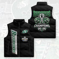 Saskatchewan Roughriders 2025 3D Sleeveless Down Jacket – NGHIAVT5805