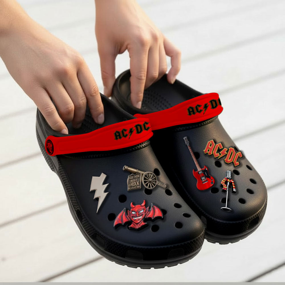 AC/DC Custom Clogs – NGHIAVT5822