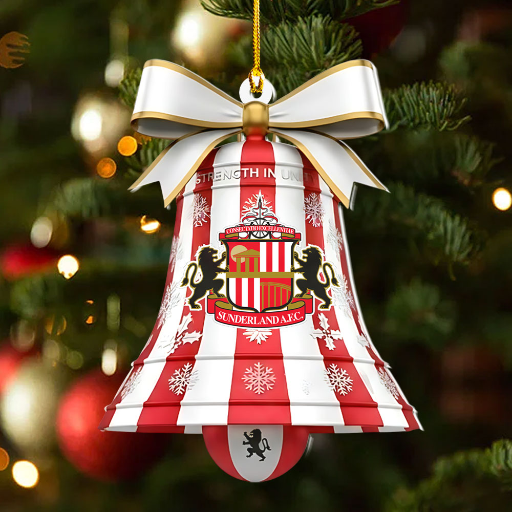 Sunderland A.F.C. Custom Shape 2-sided Acrylic Ornament – NGHIAVT5832