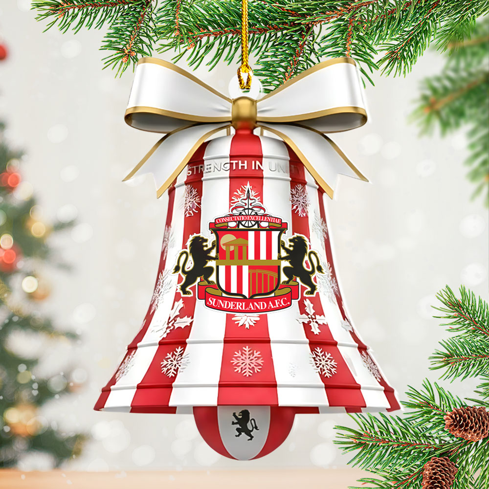 Sunderland A.F.C. Custom Shape 2-sided Acrylic Ornament – NGHIAVT5832