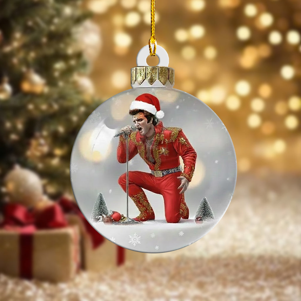 6PCS Elvis Presley Custom Shape 2-Side Printed Acrylic Ornament – NGHIAVT5839