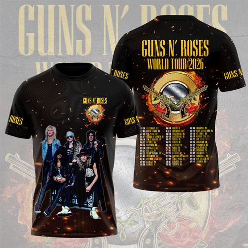 Guns N' Roses 3D Apparel – NGHIAVT5843