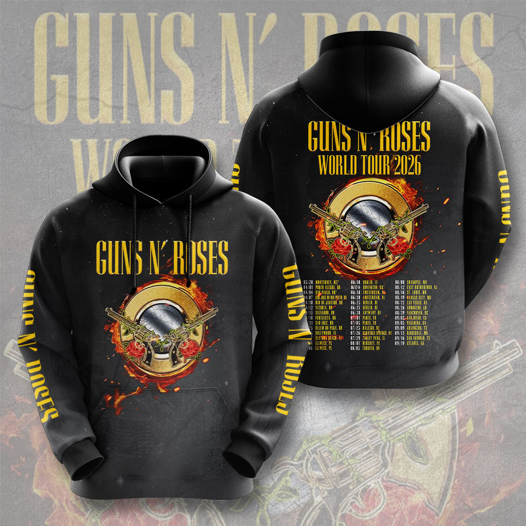 Guns N' Roses 3D Apparel – NGHIAVT5845