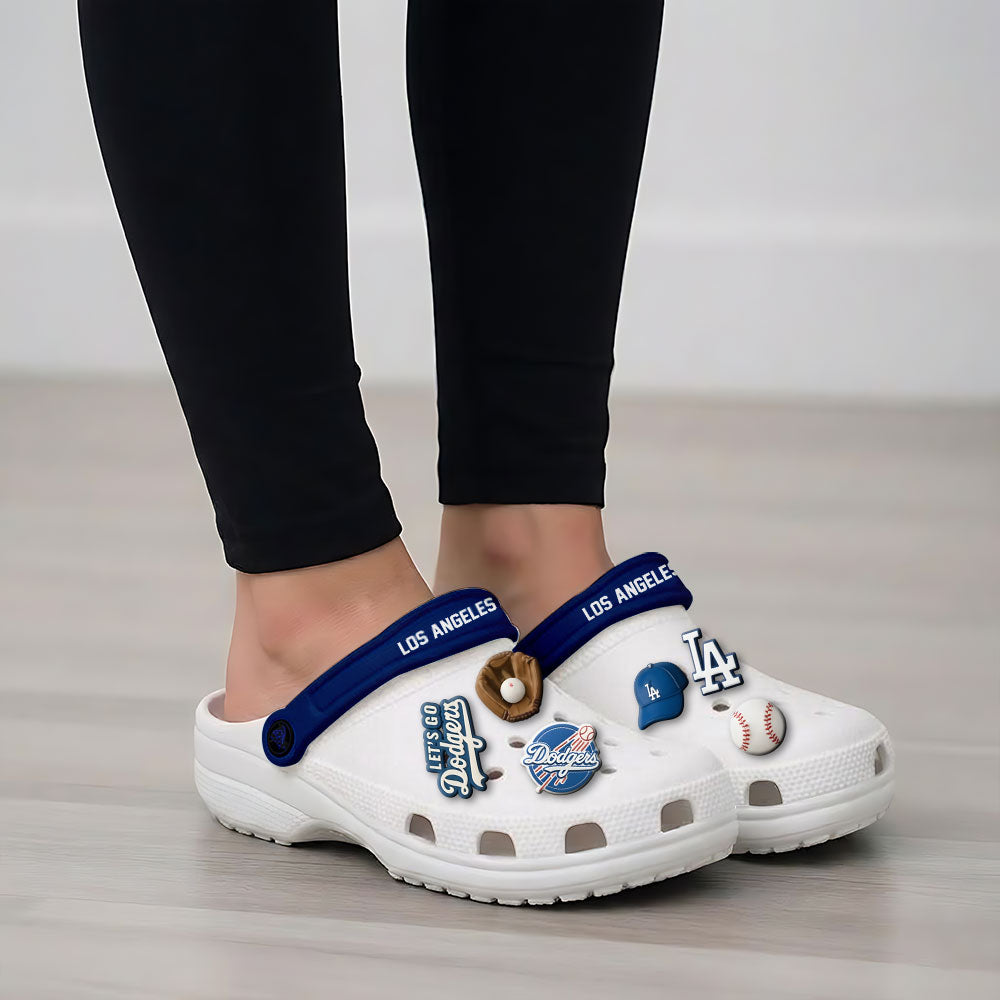 Los Angeles Dodgers 2025 Custom Clogs – NGHIAVT5908