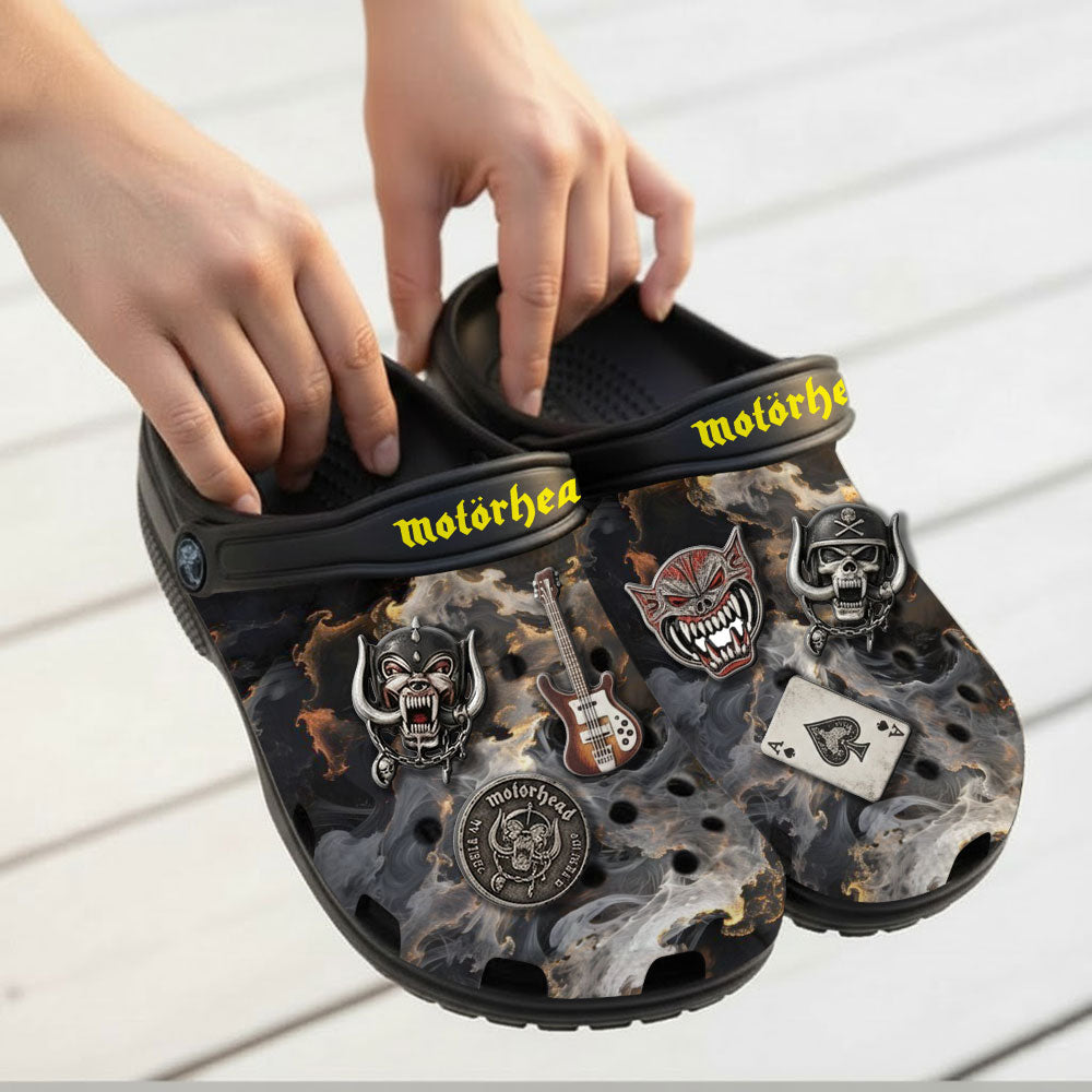 Motörhead Custom Clogs – NGHIAVT6070