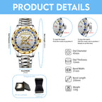 Metallica 45th anniversary 2026 Alloy Luxury Quartz Watch – NGHIAVT6145