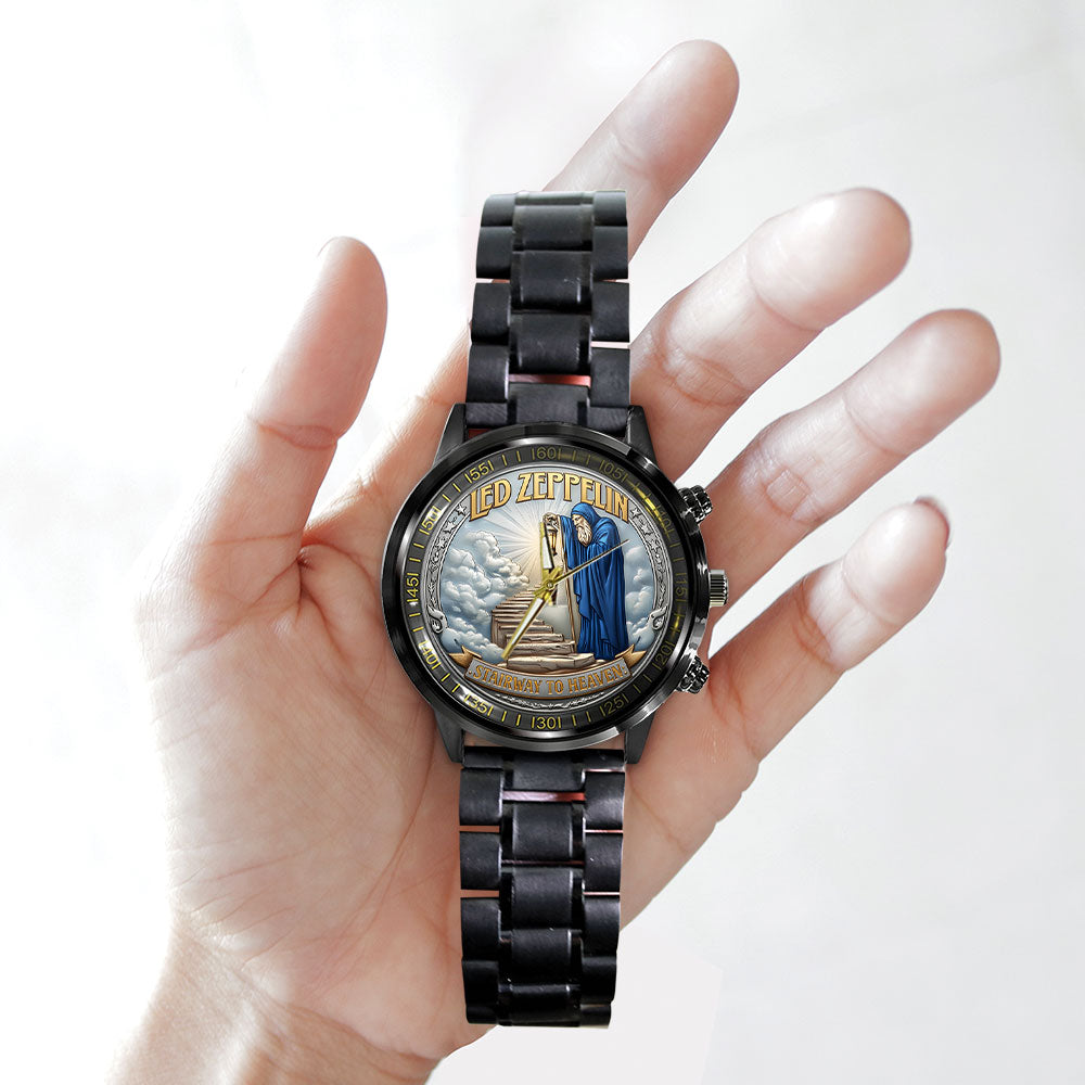 Led Zeppelin Black Stainless Steel Watch – NGHIAVT6150
