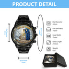 Led Zeppelin Black Stainless Steel Watch – NGHIAVT6150