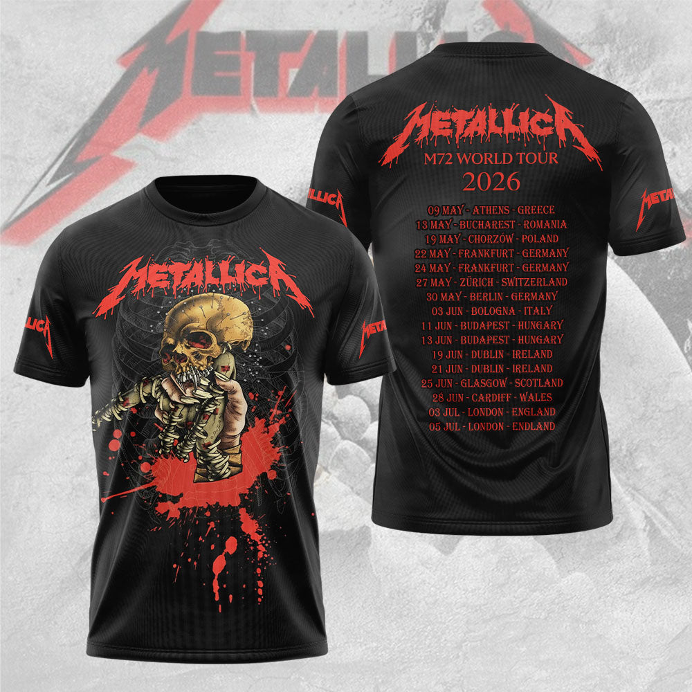 Metallica 3D Apparel – NGHIAVT9212