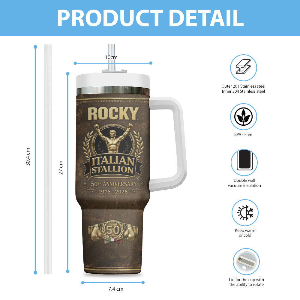 Rocky 50th Anniversary 40oz Tumbler – NGHIAVT9261