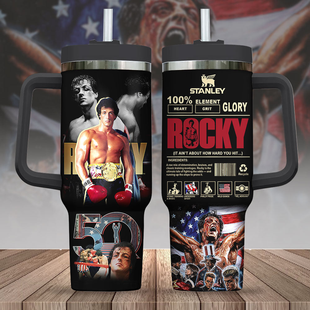 Rocky Balboa 50th Anniversary 40oz Tumbler – NGHIAVT9288