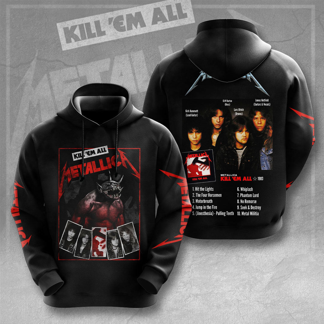 Metallica 3D Apparel – NGHIAVT9301