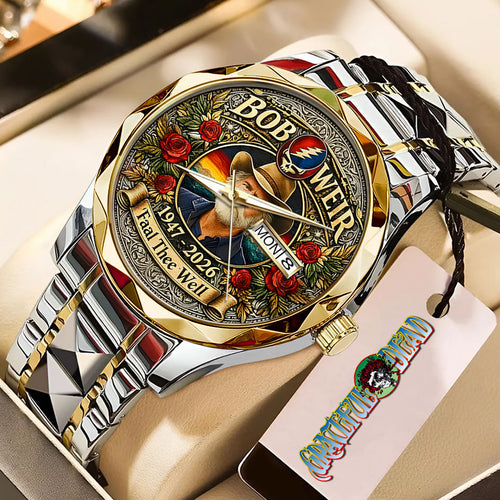 Grateful Dead x Bob Weir Alloy Luxury Quartz Watch – NGHIAVT9423