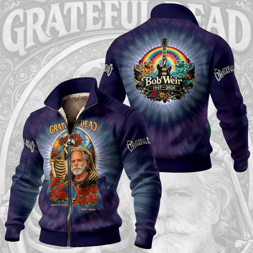 Grateful Dead x Bob Weir Thick Knit Fleece Jacket – NGHIAVT9452