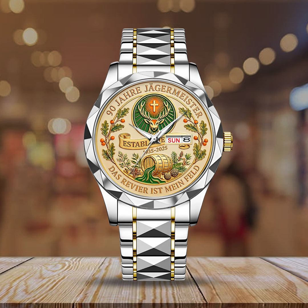 Jägermeister 90th Anniversary Alloy Luxury Quartz Watch – NGHIAVT9526