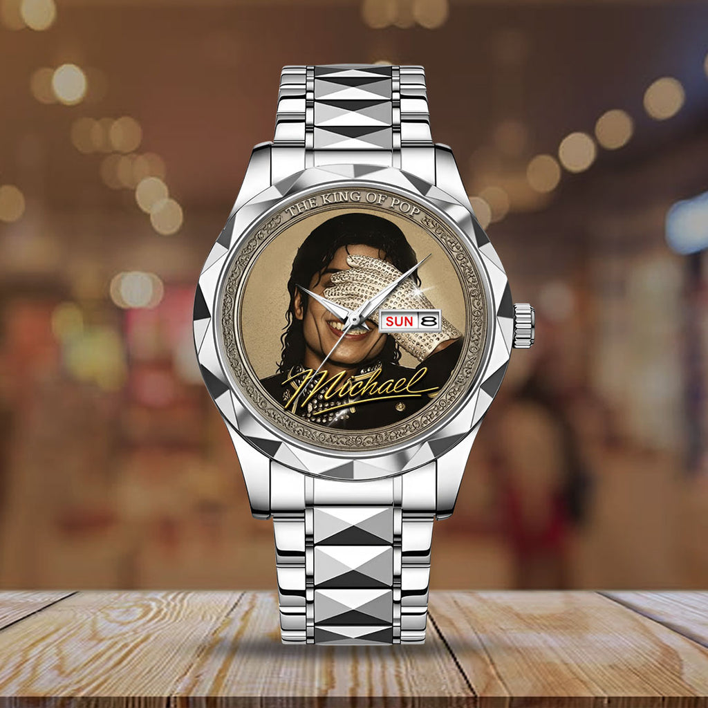 Michael Jackson Alloy Luxury Quartz Watch – NGHIAVT9571