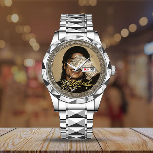 Michael Jackson Alloy Luxury Quartz Watch – NGHIAVT9571