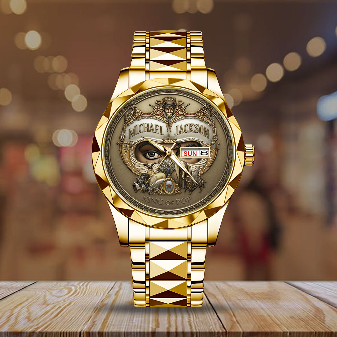 Michael Jackson Alloy Luxury Quartz Watch – NGHIAVT9572