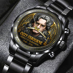 Ozzy Osbourne Black Stainless Steel Watch – NGHIAVT9622