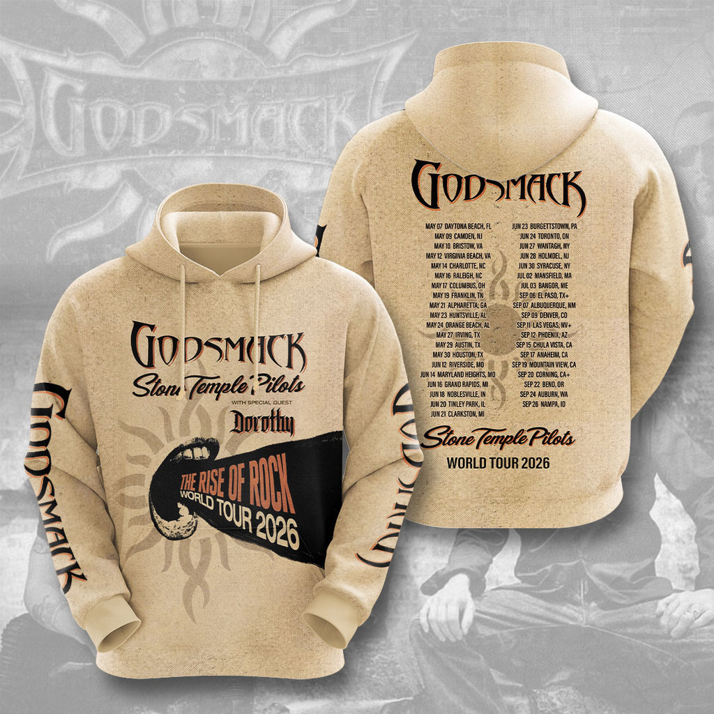 Godsmack 2026 3D Apparel – NGHIAVT9676