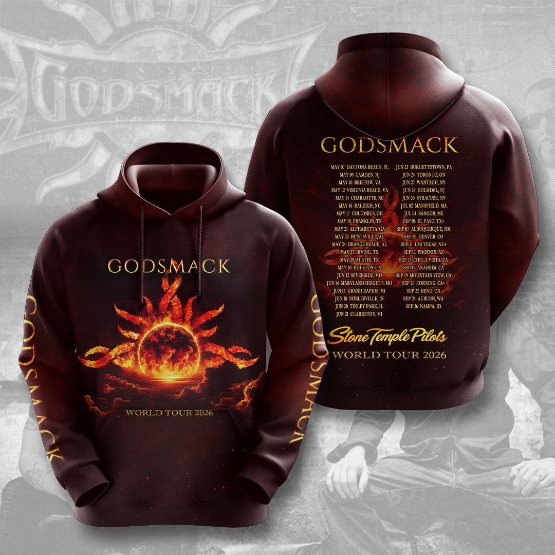 Godsmack 2026 3D Apparel – NGHIAVT9678