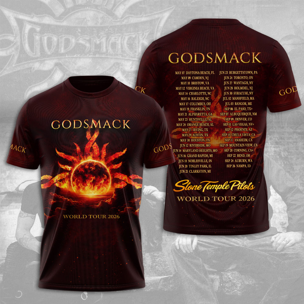 Godsmack 2026 3D Apparel – NGHIAVT9678
