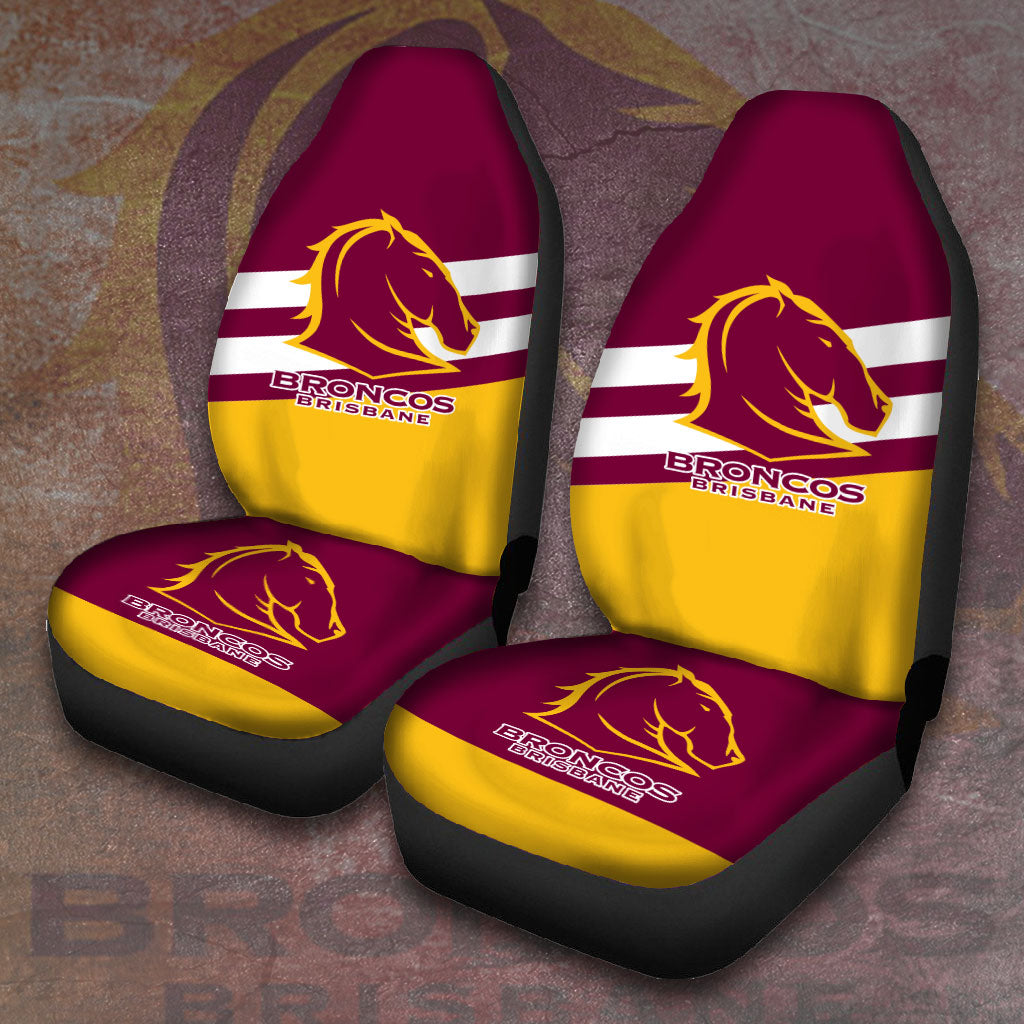 Brisbane Broncos Car Seat Cover 2PCS – VANDH 474