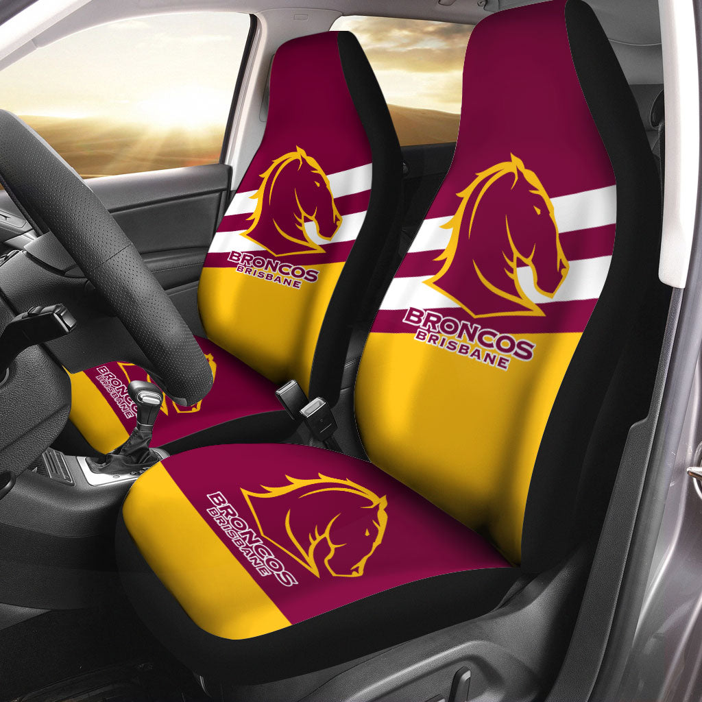 Brisbane Broncos Car Seat Cover 2PCS – VANDH 474