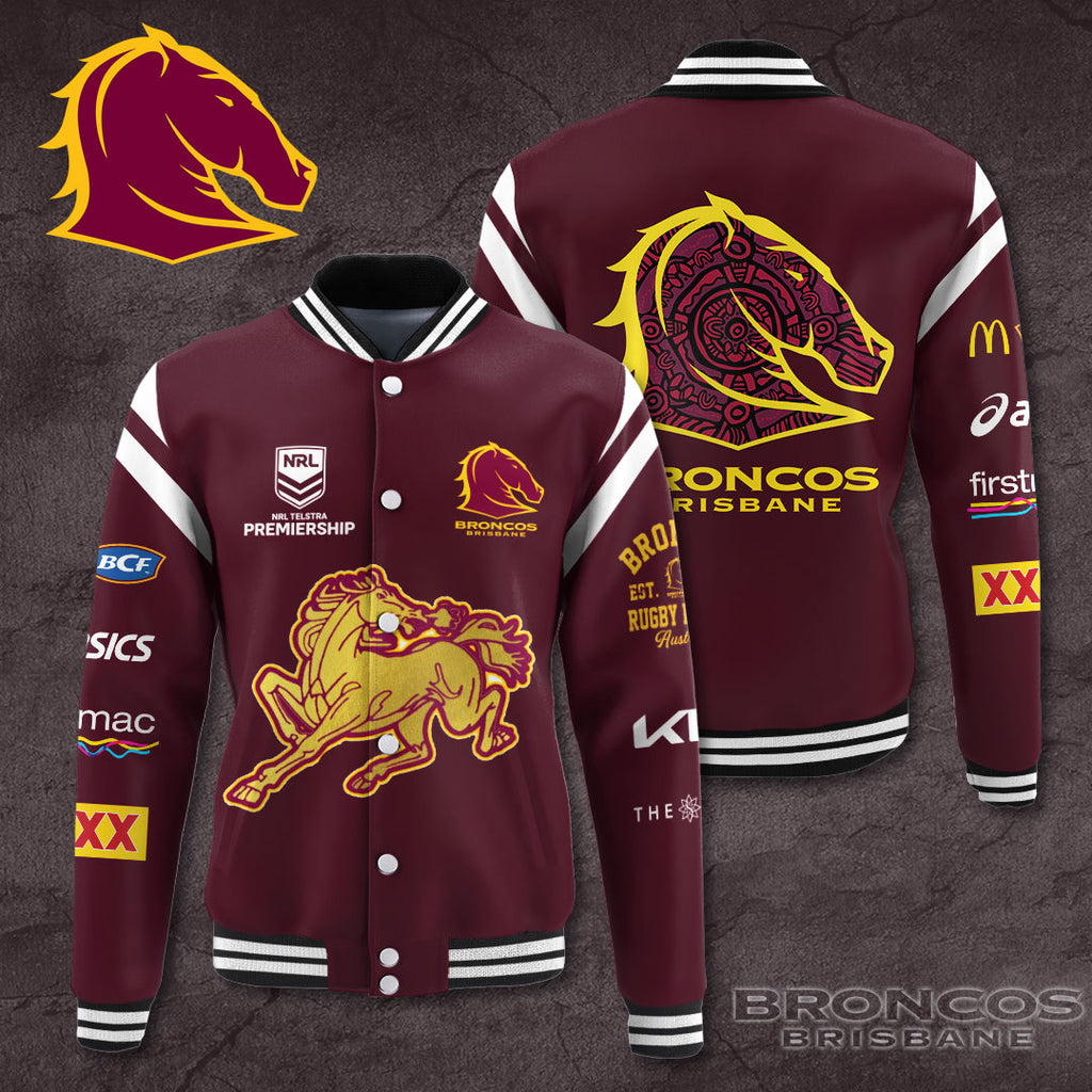 Brisbane Broncos Varsity Jacket – VANDH 429