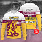 Personalized Brisbane Broncos 3D Apparel – VANDH 430