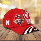 Nebraska Cornhuskers Women's Volleyball 2025 Big Ten Champions Classic Cap – MAITM13880