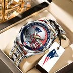 New England Patriots Alloy Luxury Quartz Watch – TANTN16334