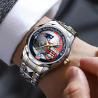 New England Patriots Alloy Luxury Quartz Watch – TANTN16334