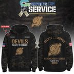 New Jersey Devils Salute To Service Veterans Day Hoodie Shirt