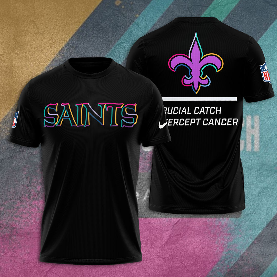 New Orleans Saints Crucial Catch 2025 3D Apparel – TANTN15567