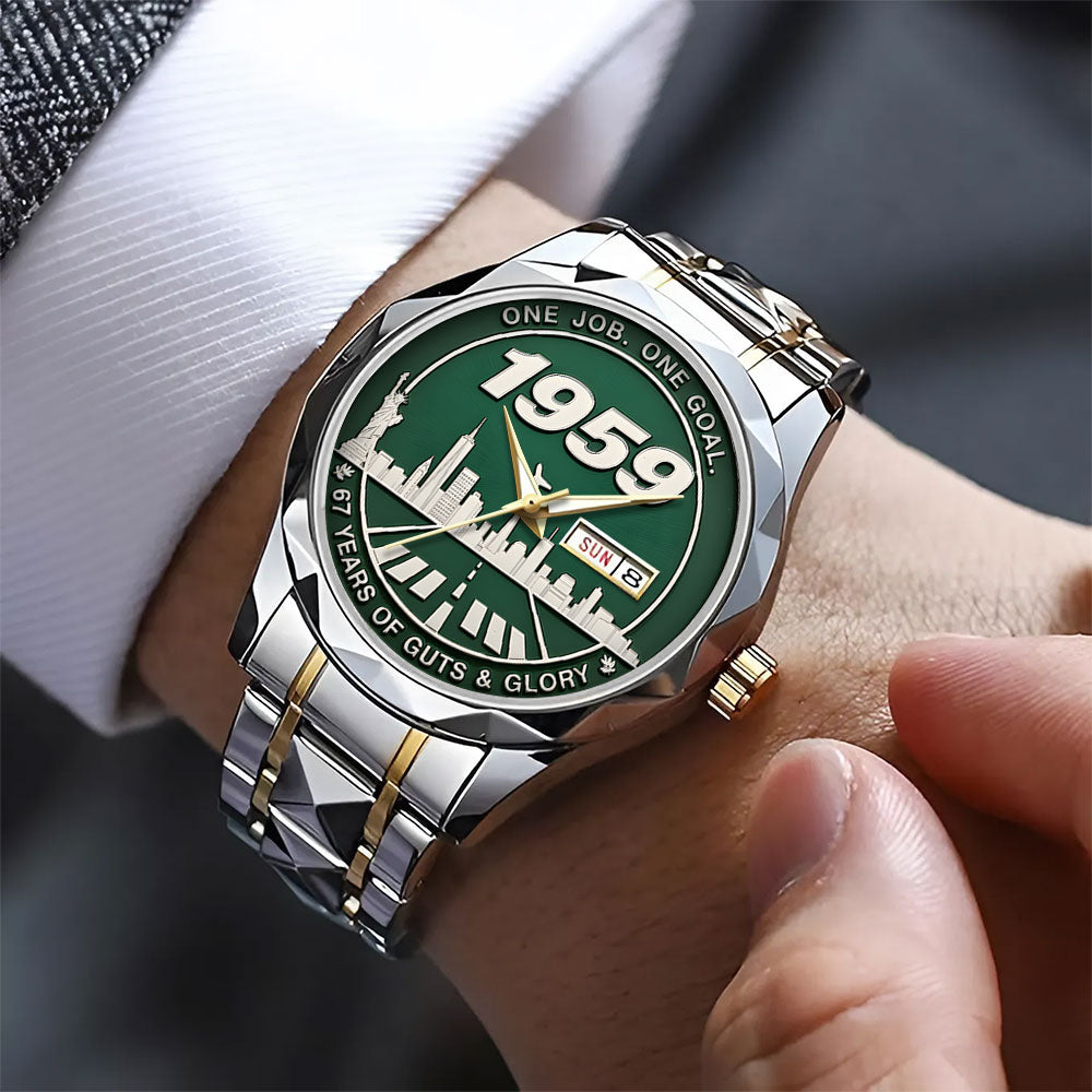New York Jets 67th Anniversary Alloy Luxury Quartz Watch – TANTN18490