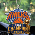 New York Knicks Custom shape 1-sided Acrylic Car Ornament – GNE7094
