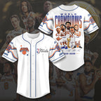 New York Knicks 2026 NBA Finals Champions Baseball Jersey – HOATT19316