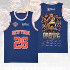 New York Knicks 2026 NBA Finals Champions Basketball Jersey – HOATT18865