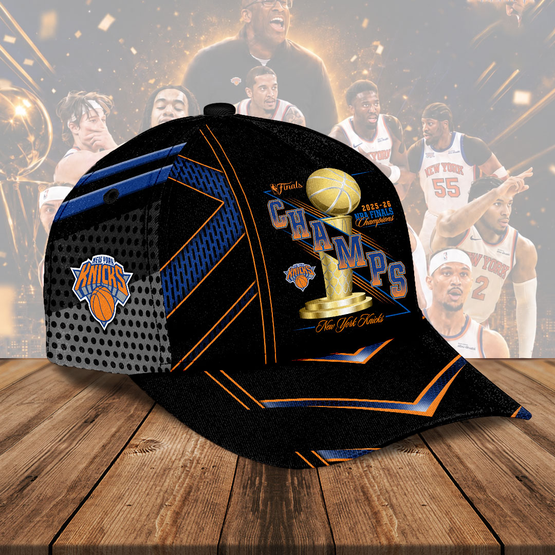 New York Knicks 2026 NBA Finals Champions Classic Cap – HOATT18873