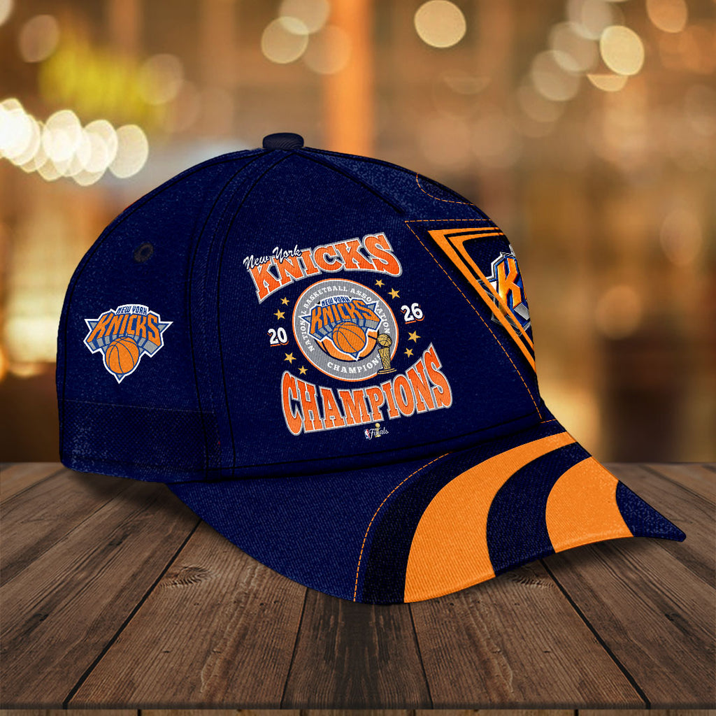 New York Knicks 2026 NBA Finals Champions Classic Cap – HOATT19168