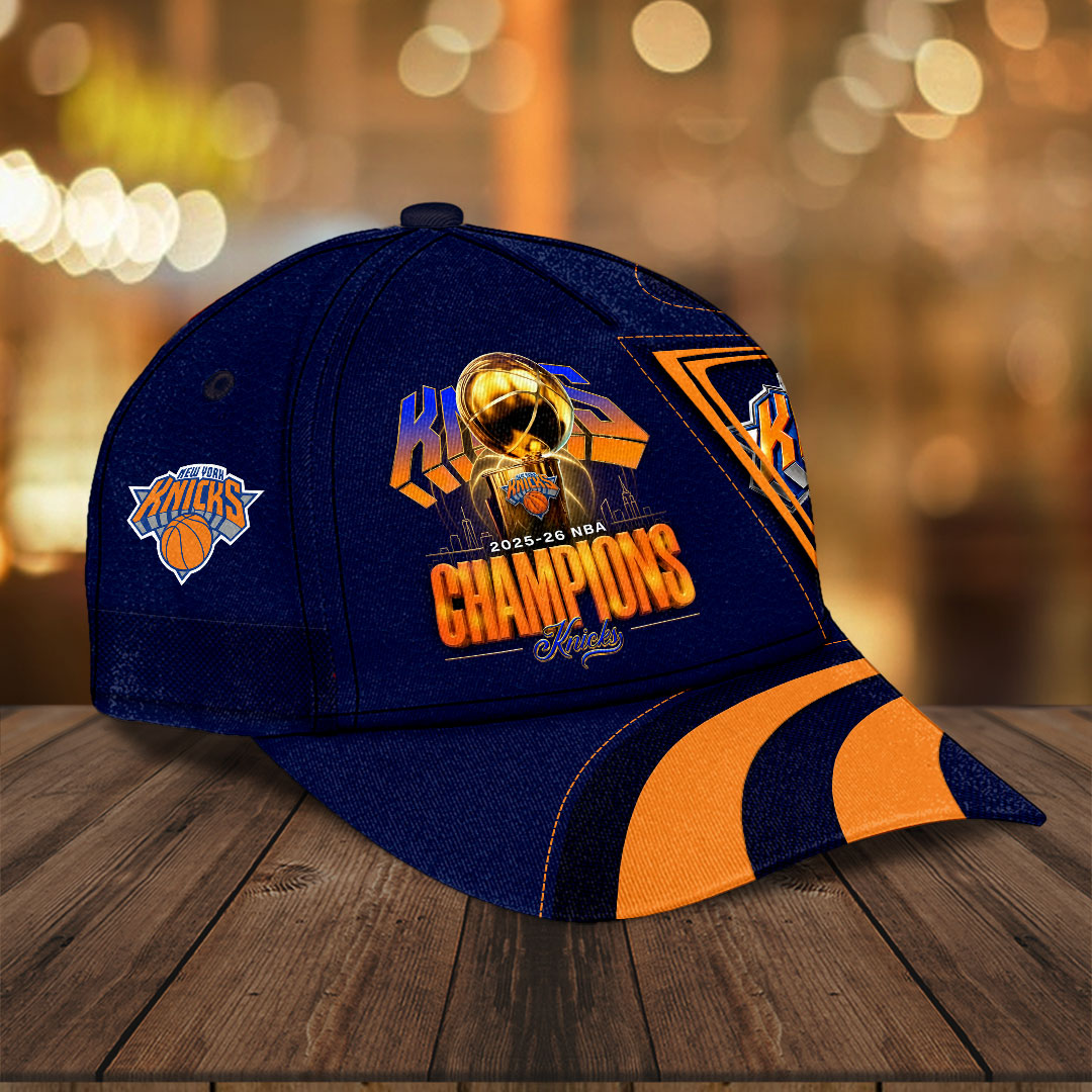 New York Knicks 2026 NBA Finals Champions Classic Cap – HOATT19170