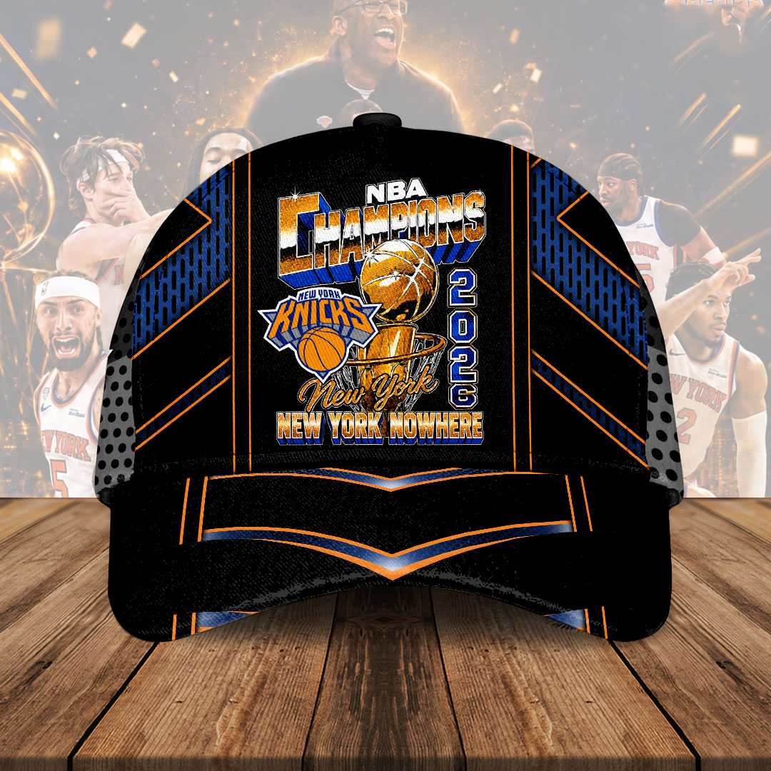 New York Knicks 2026 NBA Finals Champions Classic Cap – HOATT19312