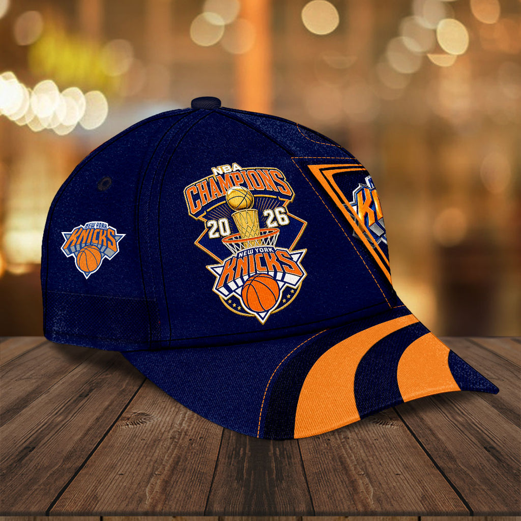 New York Knicks 2026 NBA Finals Champions Classic Cap – HOATT19422