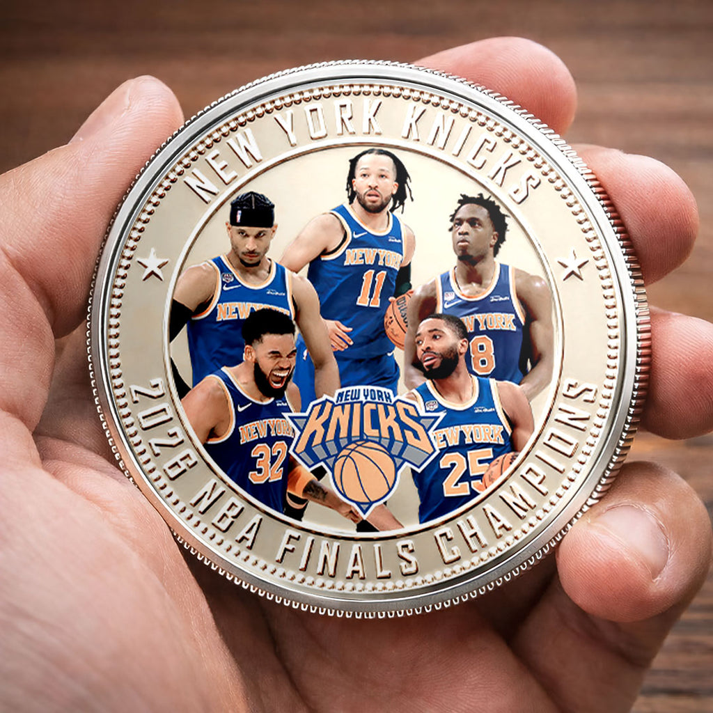New York Knicks 2026 NBA Finals Champions Commemorative Coin – HOATT18776